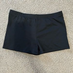 Youth Medium athletic shorts (black)
